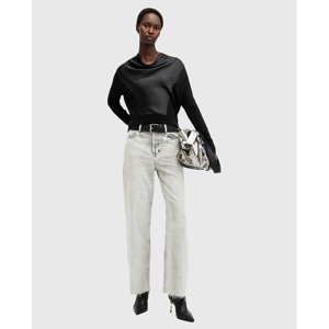 AllSaints Myra Cowl Neck Merino Wool Jumper